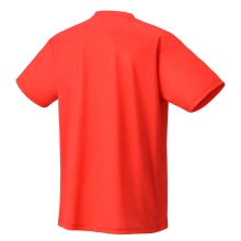Yonex Trainings-Tshirt Practice Logo YM0046 (100% Polyester) 2024 rot Herren